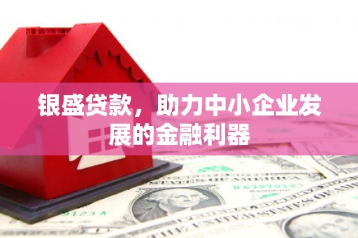 惠来银盛贷款，助力中小企业发展的金融利器
