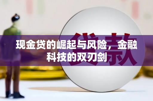 惠来现金贷的崛起与风险，金融科技的双刃剑