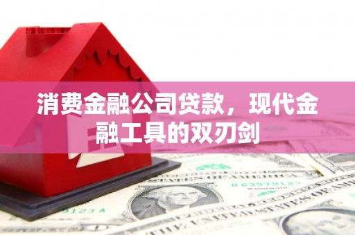 惠来消费金融公司贷款，现代金融工具的双刃剑