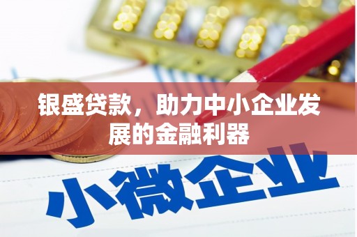 惠来银盛贷款，助力中小企业发展的金融利器