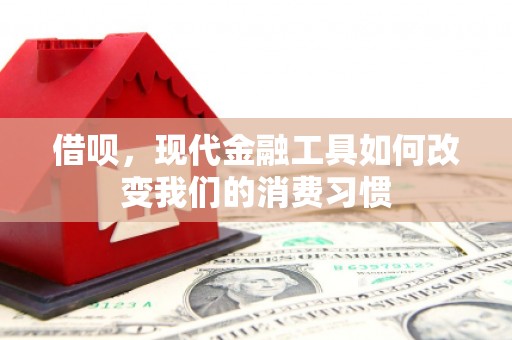 惠来借呗，现代金融工具如何改变我们的消费习惯