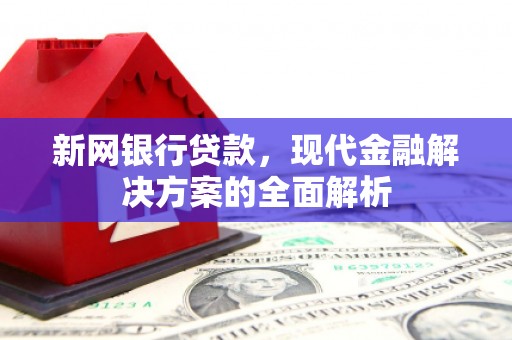 惠来新网银行贷款，现代金融解决方案的全面解析