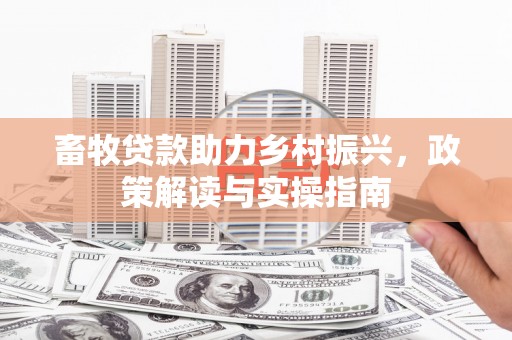 惠来畜牧贷款助力乡村振兴，政策解读与实操指南