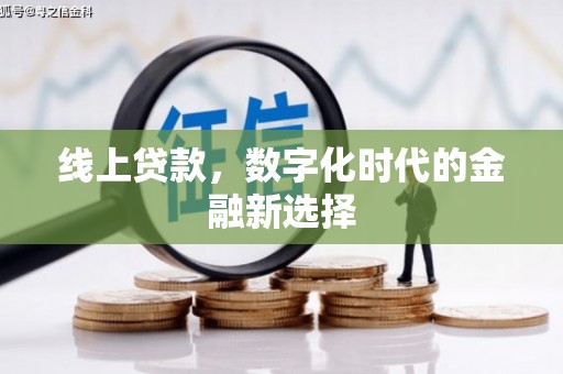 惠来线上贷款，数字化时代的金融新选择