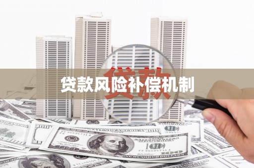 惠来贷款风险补偿机制